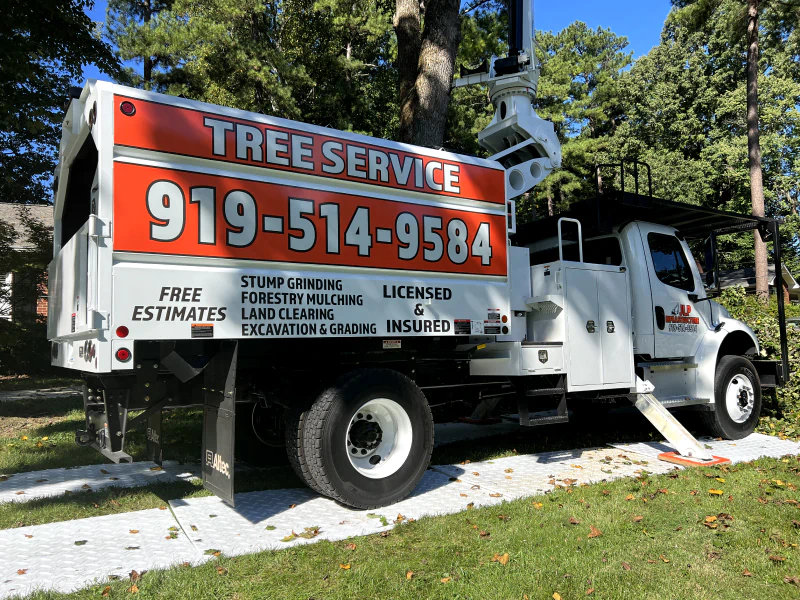 jlp infrastructure truck with tree bucket